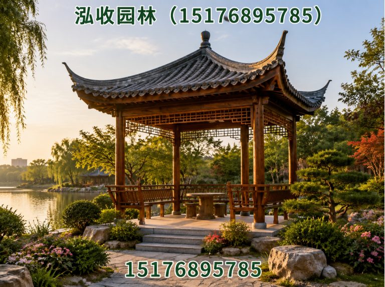 萍乡防腐木展示图